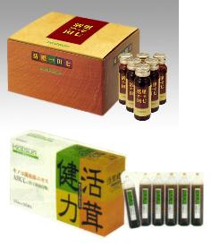 キノコ菌糸体エキスと田七酵素の1箱セット